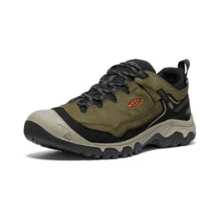 Keen Men's Targhee IV Wide Waterproof Hiking Shoe | Dark Olive/Gold Flame 10 Keen Men's Targhee IV Wide Waterproof Hiking Shoe | Dark Olive/Gold Flame -Keens Boots Store bbd0d9852ce4be11c87683dac89601785975c1a8
