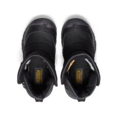Keen Little Kids' Puffrider Waterproof Winter Boot | Black/Steel Grey -Keens Boots Store c17d64e4555a11bb4fe76f239058e355b640c41e