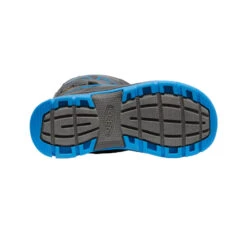 Keen Big Kids' Snow Troll Waterproof Boot | Magnet/Blue Aster -Keens Boots Store c20d052ccd30b833fb40383cb1efa73a5e90b459
