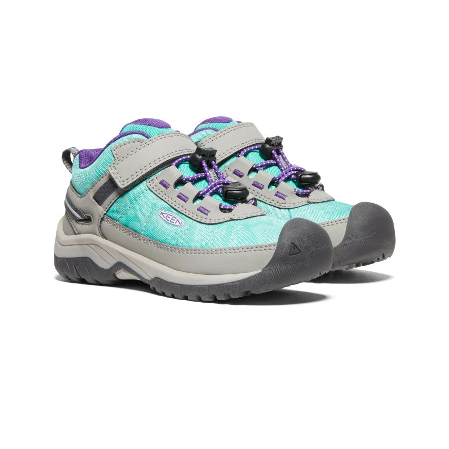 Keen Little Kids' Targhee Sport Vent Shoe | Waterfall/Vapor 4 Keen Little Kids' Targhee Sport Vent Shoe | Waterfall/Vapor - Image 2