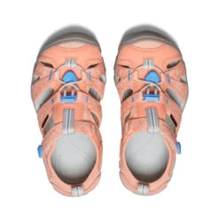 Keen Little Kids' Seacamp II CNX | Papaya Punch/Marina -Keens Boots Store d2c650b676a3159b4002244d1b16dd003494baaf