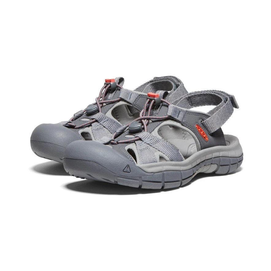 Keen Women's Ravine H2 Sandal | Steel Grey/Coral 4 Keen Women's Ravine H2 Sandal | Steel Grey/Coral - Image 2