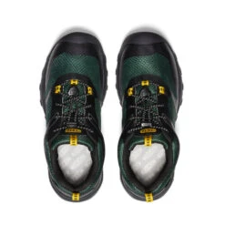 Keen Big Kids' Wanduro Waterproof Shoe | Black/Greener Pastures -Keens Boots Store ded641ba202e03efbc06d09dd6c6d54b4fa97180