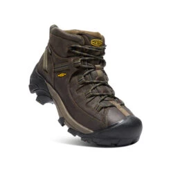 Keen Men's Targhee II Mid Waterproof Hiking Boots | Canteen/Dark Olive -Keens Boots Store eb2565fa8ab130127ec4ea50cf83d8450802941f