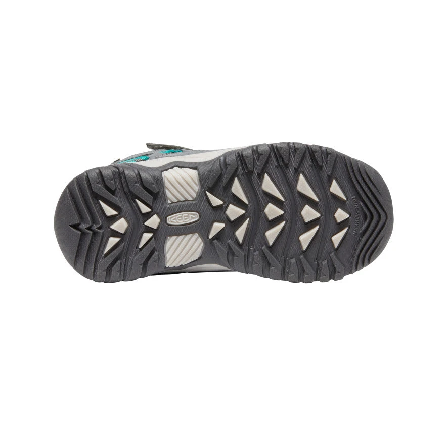 Keen Little Kids' Targhee Waterproof Boot | Steel Grey/Porcelain 7 Keen Little Kids' Targhee Waterproof Boot | Steel Grey/Porcelain - Image 5