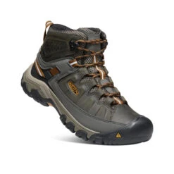 Keen Men's Targhee III Waterproof Mid | Black Olive/Golden Brown -Keens Boots Store edd4ff67b330446cca121913a16bd9cb0d16ccb5