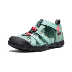 Keen Big Kids' Seacamp II CNX | Granite Green/Cayenne -Keens Boots Store f06aee55850279af491ee9ed3ae9d9f228a8fe59