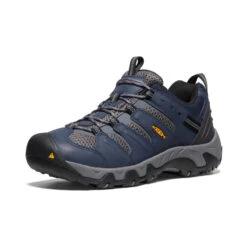 Keen Men's Koven Shoe | Blue Nights/Steel Grey -Keens Boots Store f30bb4fab64faf098333f257718852921eafd9c2