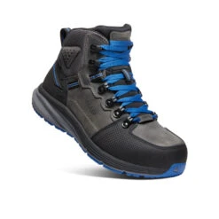 Keen Men's Red Hook Waterproof Boot (Carbon-Fiber Toe) | Steel Grey/Bright Cobalt 11 Keen Men's Red Hook Waterproof Boot (Carbon-Fiber Toe) | Steel Grey/Bright Cobalt -Keens Boots Store fc682095a8e9c78b0fd50473432ee839e3ab51ca